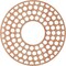 Ekena Millwork Fink Wood Fretwork Pierced Ceiling Medallion, Cherry, 36"OD x 13 1/8"ID x 3/8"T CMWP36X36X0375FFCH - alternate 2